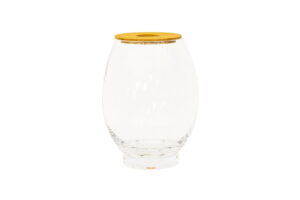 Barrel Vase with Lid - no plant