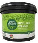 700g Bokashi mix in a re-usable food scrapes bucket